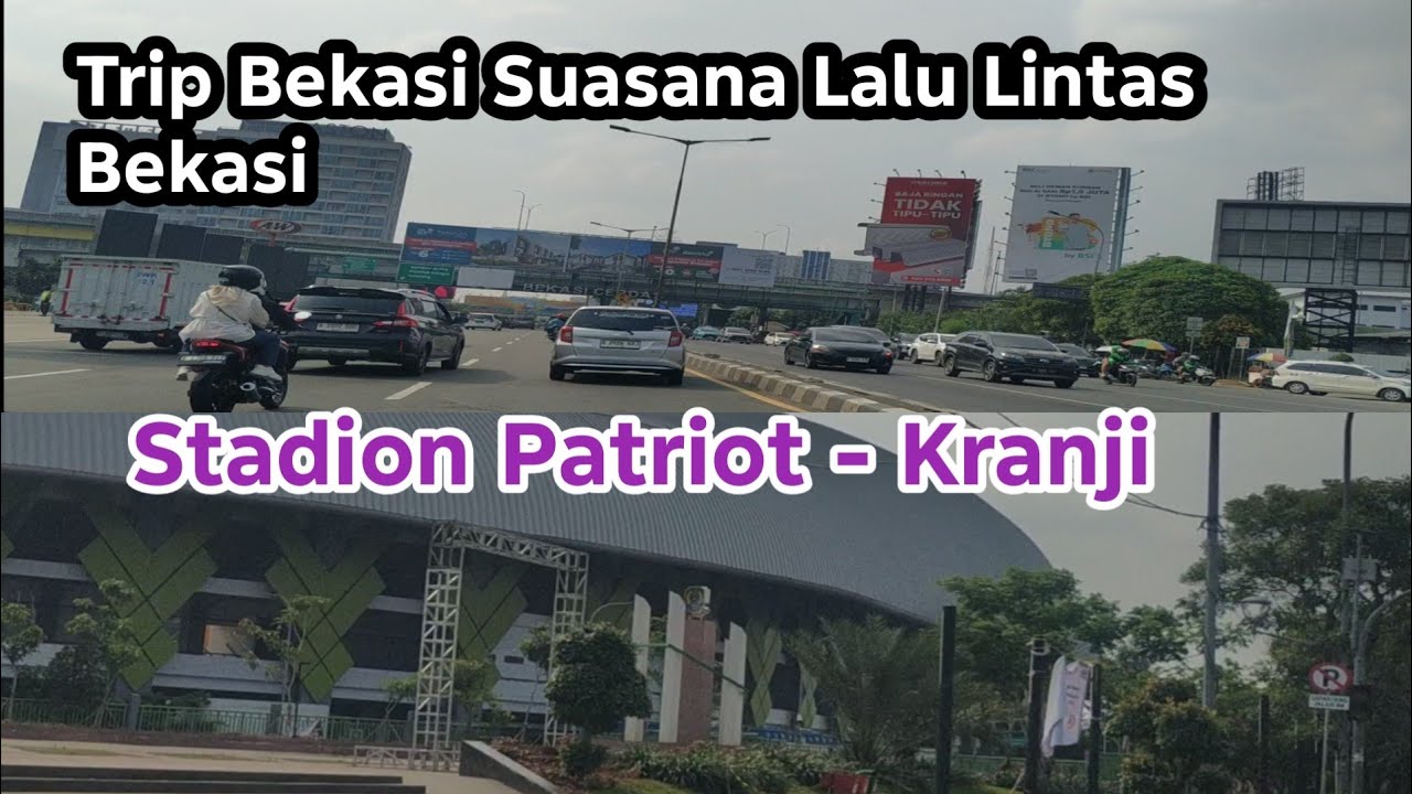 Trip Kota Bekasi Stadion Patriot Flyover Kranji ‼️Riding Bekasi City @Dipahima_971 