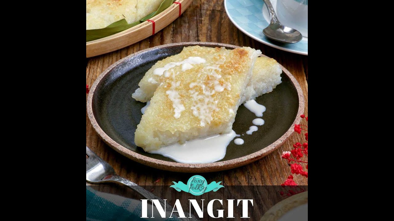 Inangit Recipe | Creamy Filipino Glutinous Rice Delight with Coconut Dip
