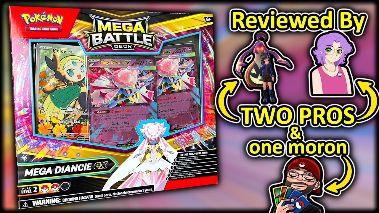 Mega Diancie EX Battle Deck! - FINALLY Learning from the Pros!