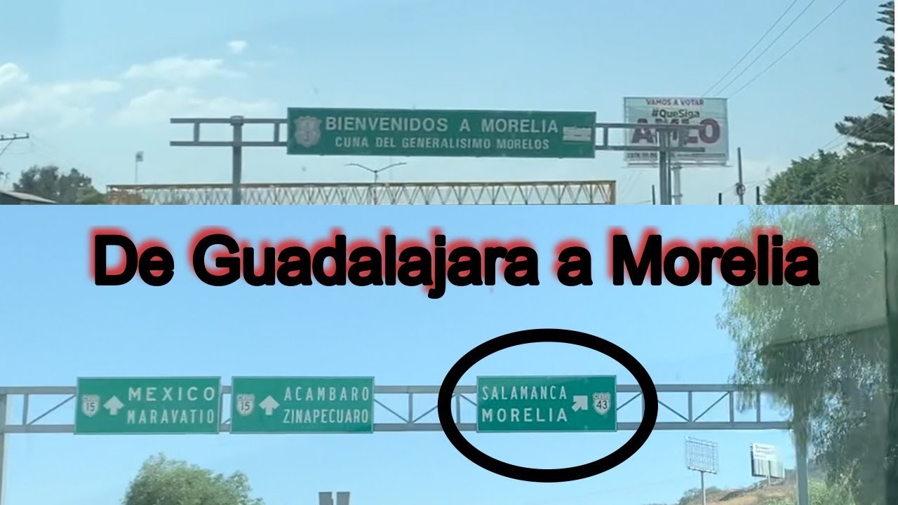GUADALAJARA A MORELIA POR LA AUTOPISTA | ¿CUANTO TIEMPO ES? | ¿CUANTO ES DE CASETAS?