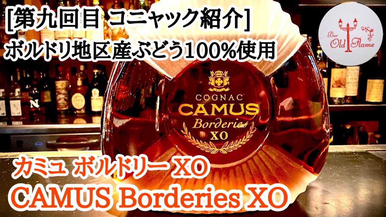[第9回目 コニャック紹介] CAMUS Borderies XO カミュ ボルドリー XO