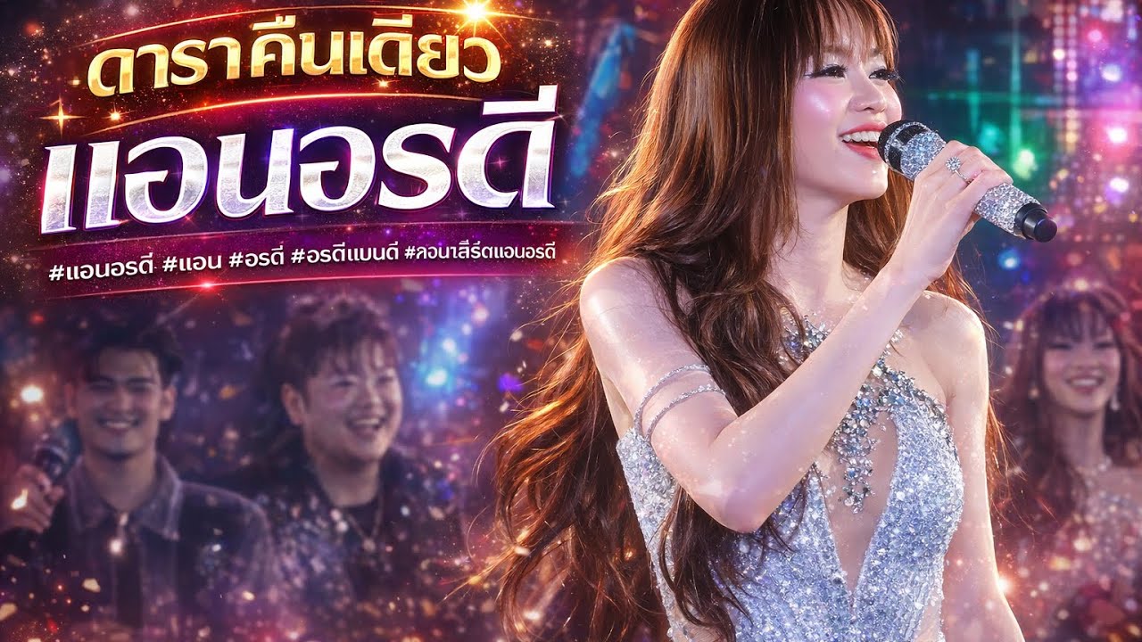 ดาราคืนเดียว - แอนอรดี #แอนอรดี #แอน #อรดี #อรดีแบนด์ #คอนเสิร์ตแอนอรดี