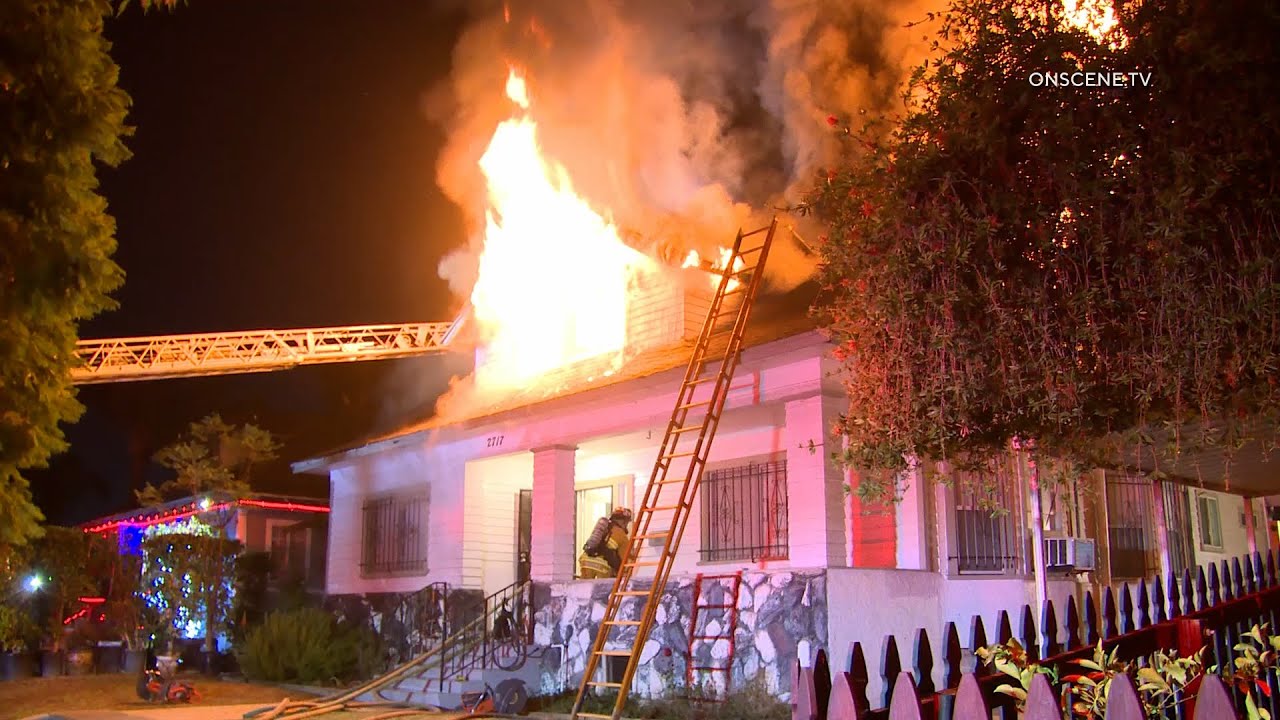 100 Year Old Craftsman's Man Style Home Burns