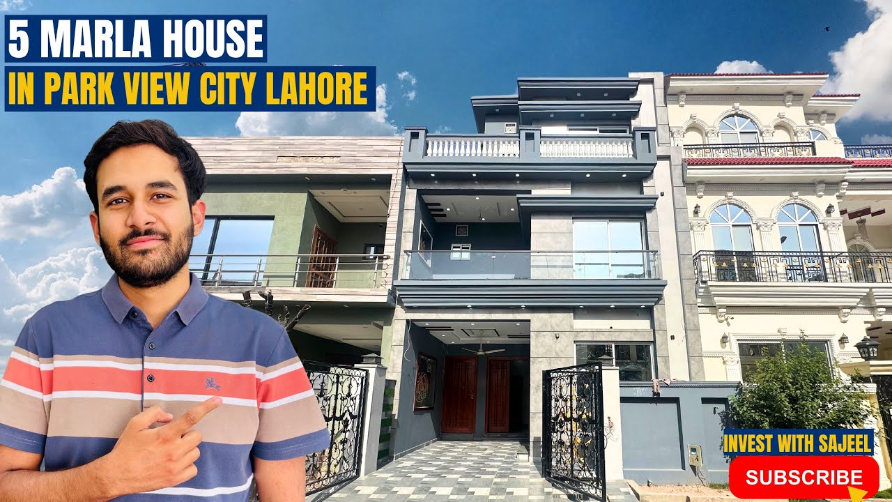 5 Marla House 🏠 in PARK VIEW CITY LAHORE #invest_with_sajeel
