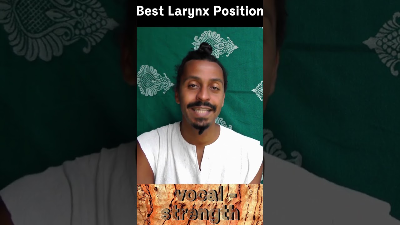 Best Larynx Position 6 #Shorts #Voicetips