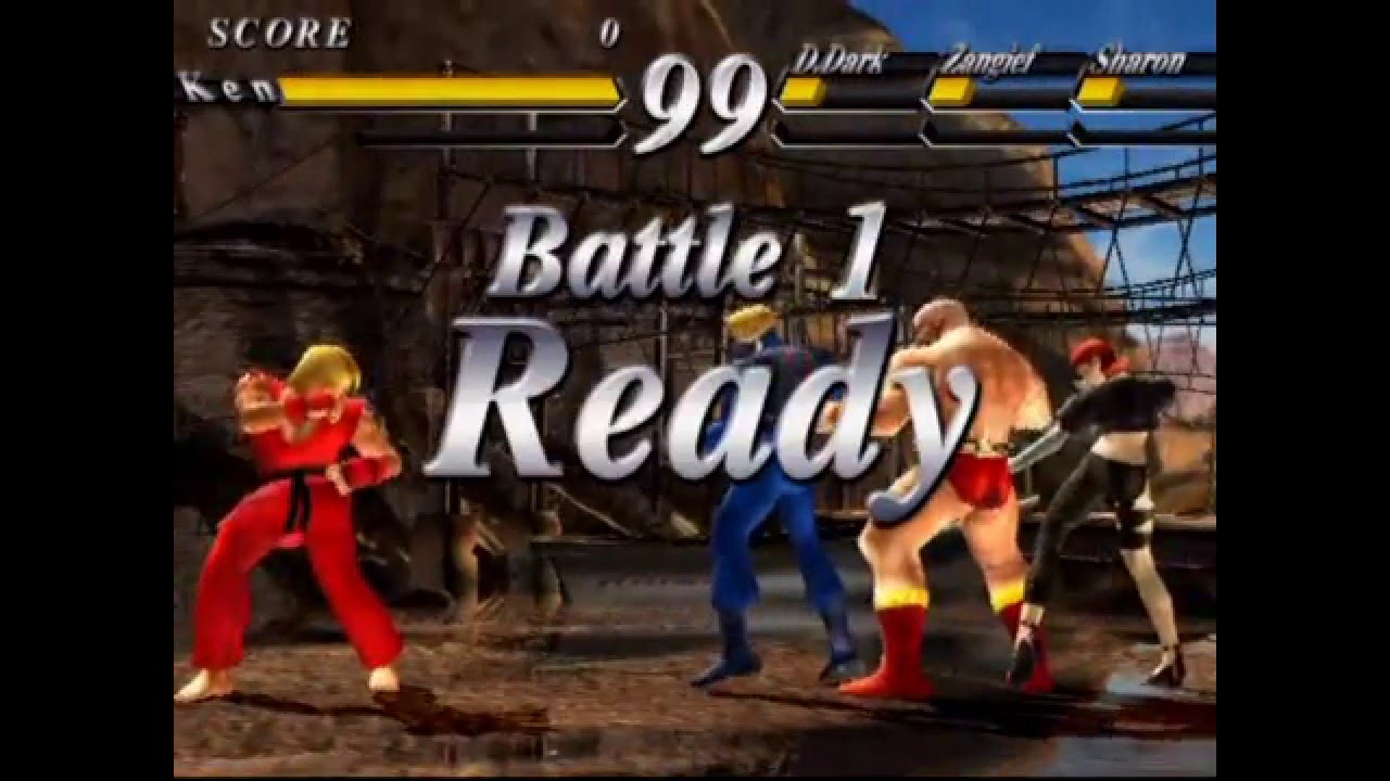 Street Fighter EX 3 (PlayStation 2) Original Mode as Ken