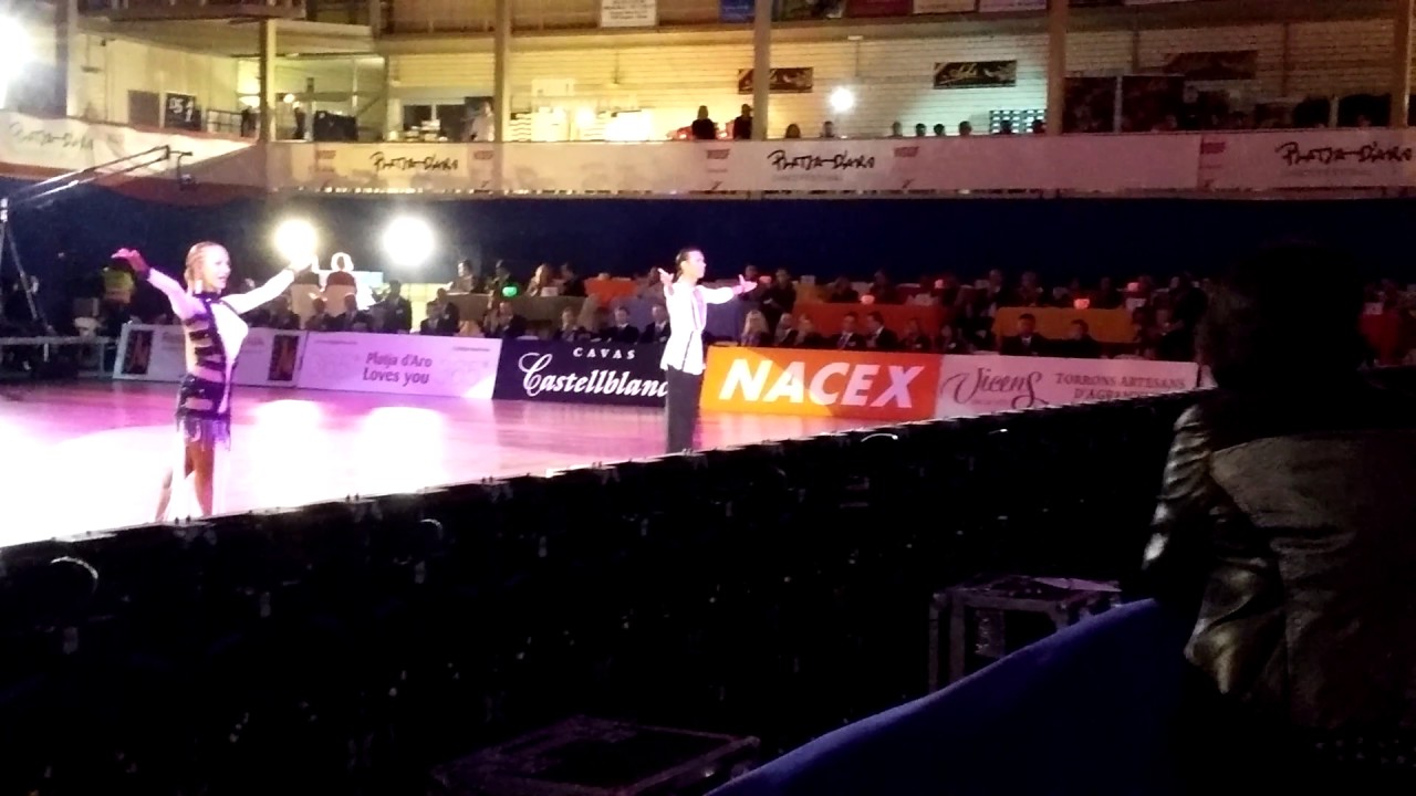 WDSF Grand Slam Platja D'Aro Armen Tsaturyan Svetlana Gudyno Jive