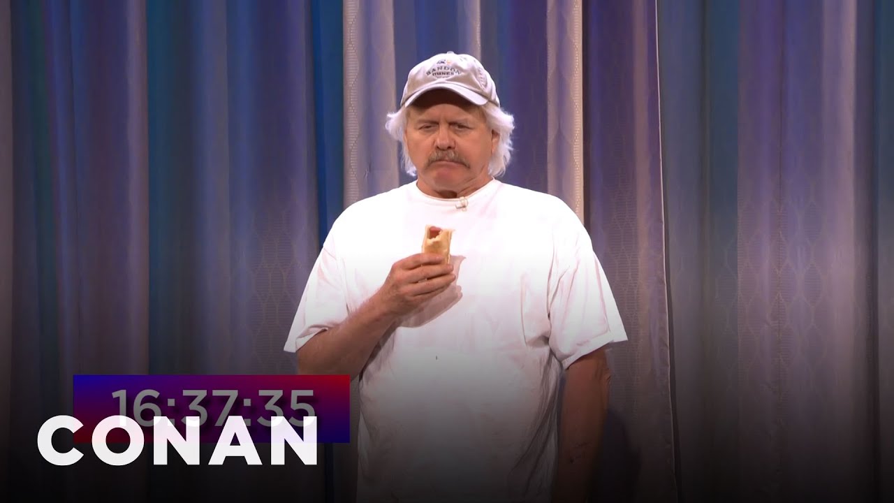 Forget Speed Eating: Bill Tull Is A Marathon Eater | CONAN on TBS