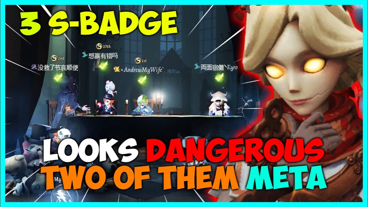 3 S-Badge‼️Need Strategy and Play Calmly - Identity V