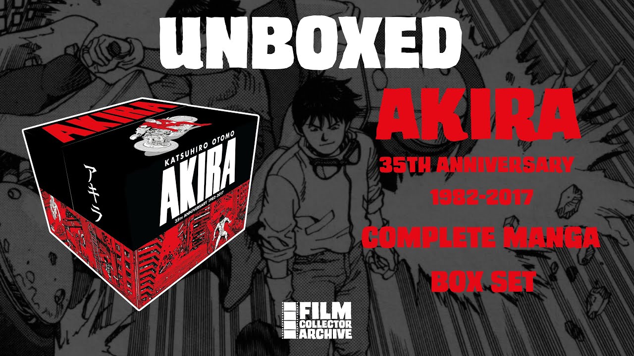 UNBOXED | Akira 35th Anniversary 1982 - 2017 | Complete Manga Box Set