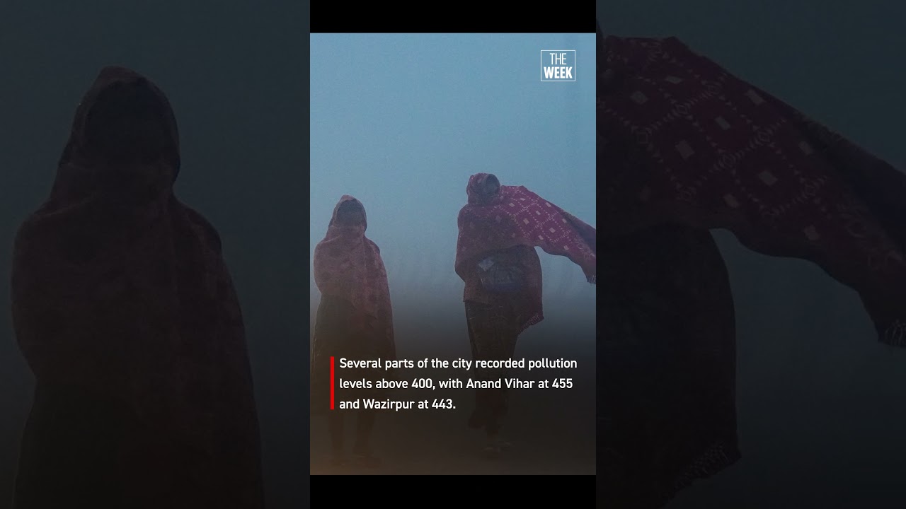 Delhi air quality hits severe level with AQI at 402