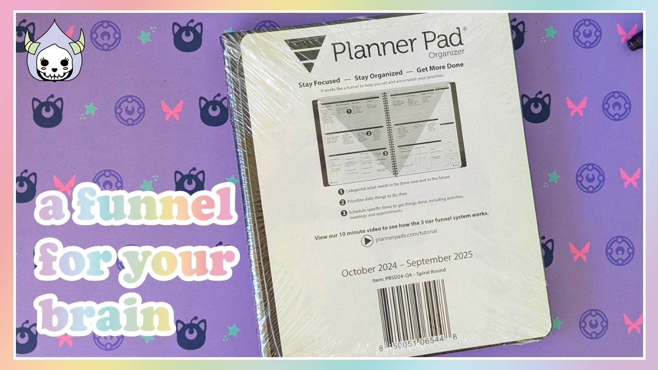 taking a look at the planner pad ~ neurodivergent-friendly?