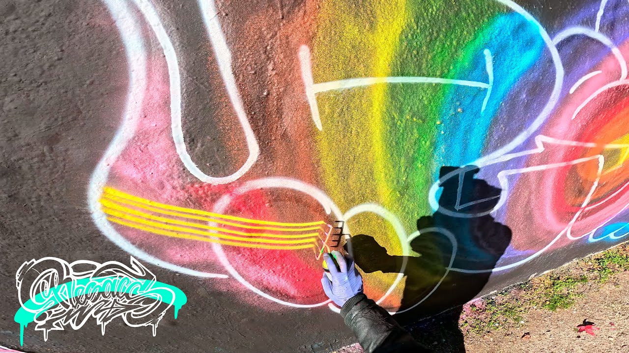 🧪 Experimenting painting with ALL COLORS 🧪 [ Testing Graffiti Tool ] - Resaks