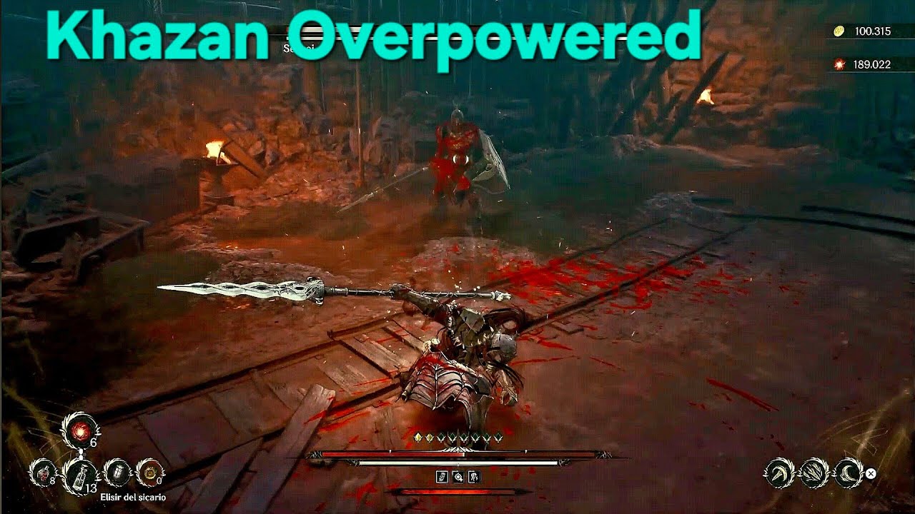 Khazan overpowered compilation,una mossa praticamente rotta #thefirstberserkerkhazan