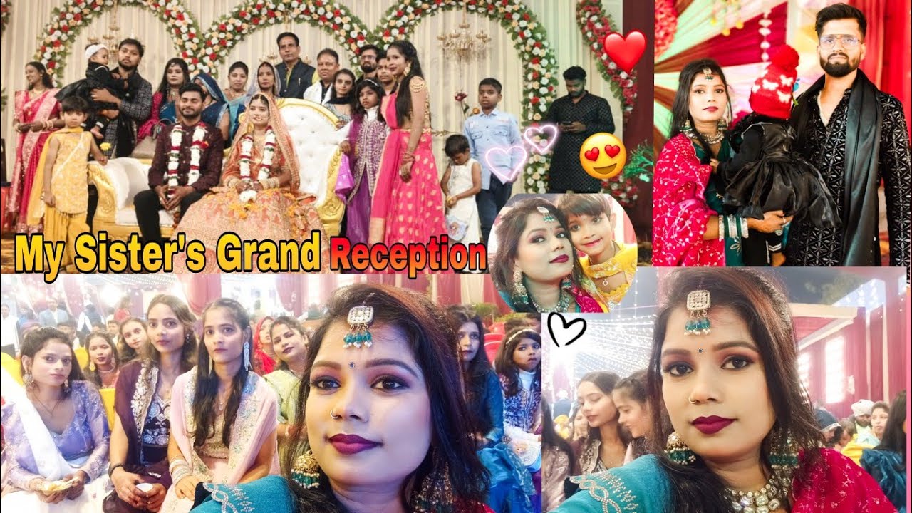 Bahan Ka Reception 😍 | Dance 💃 Masti #sisterwedding #vlog #reception