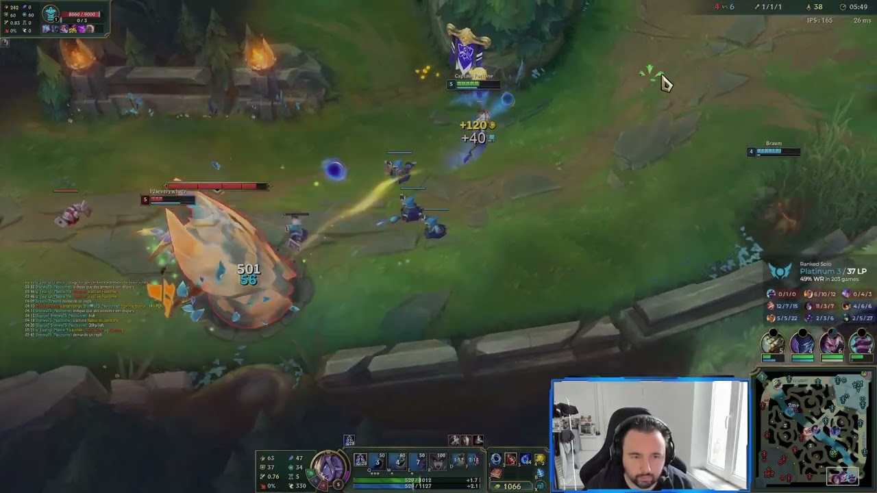 La meilleur Miss fortune EUW ? Retour en stream : LOL FULL SOLO Q ADC GRING E4 | épisodes 2 / Part 1
