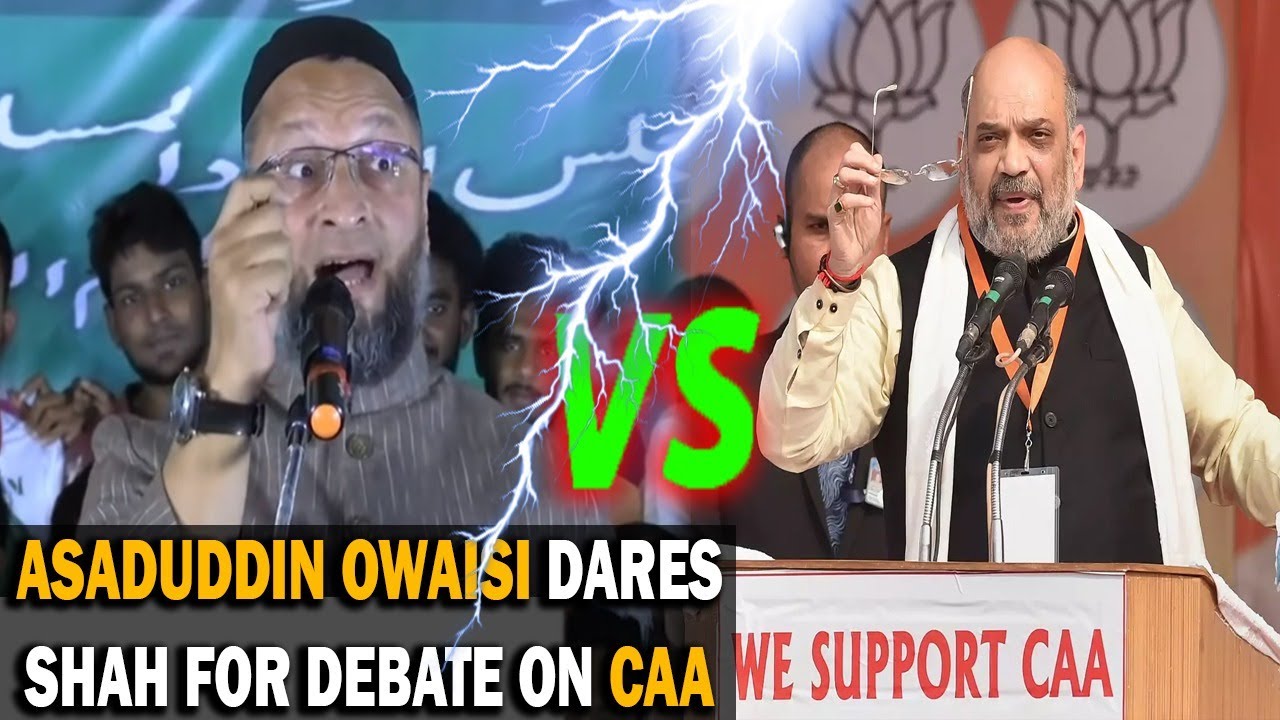 AIMIM President Asaduddin Owaisi challenges Home Minister Amit Shah for a Debate on CAA | BBN NEWS
