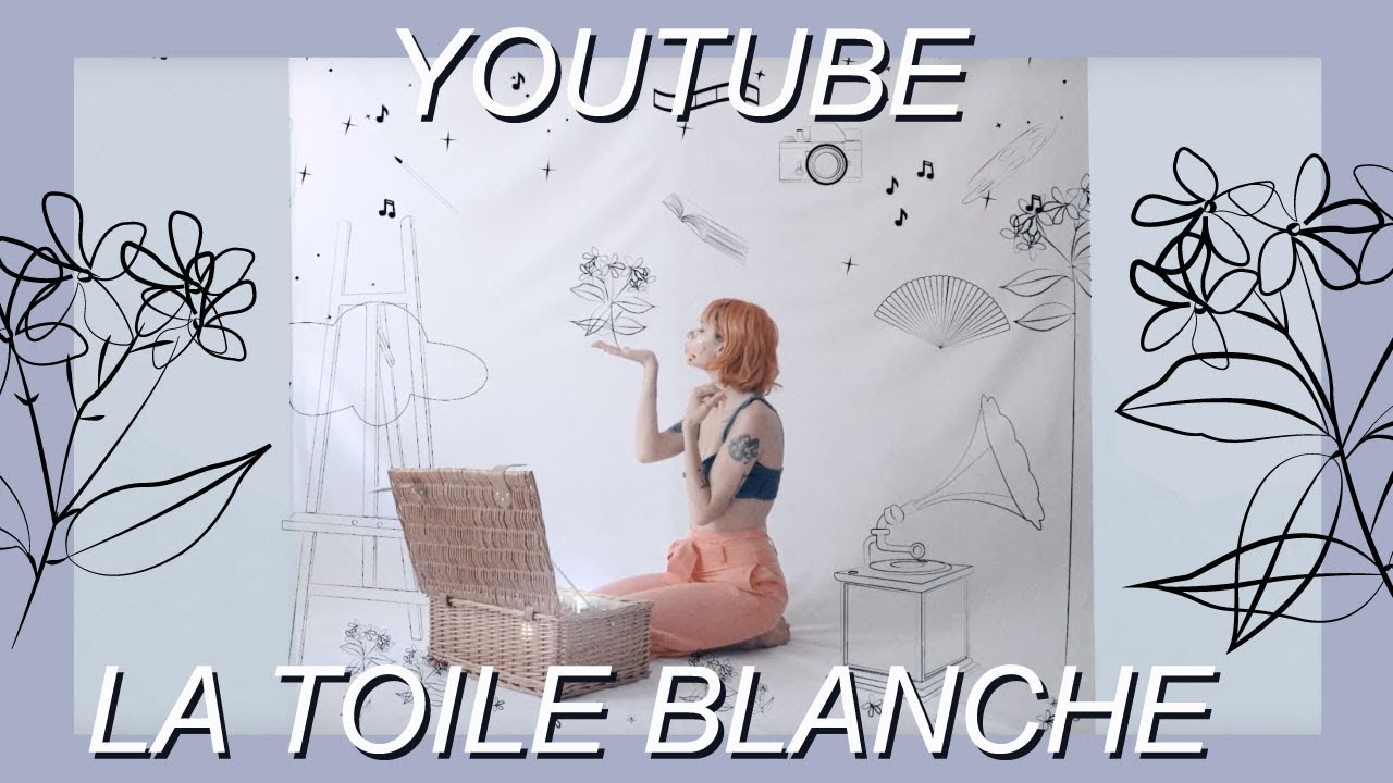 Poésie animée #01 : YouTube la toile blanche.