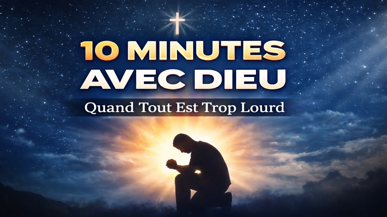 ⛅ 10 Minutes Pour Retrouver Dieu Quand Tout Devient Trop Lourd