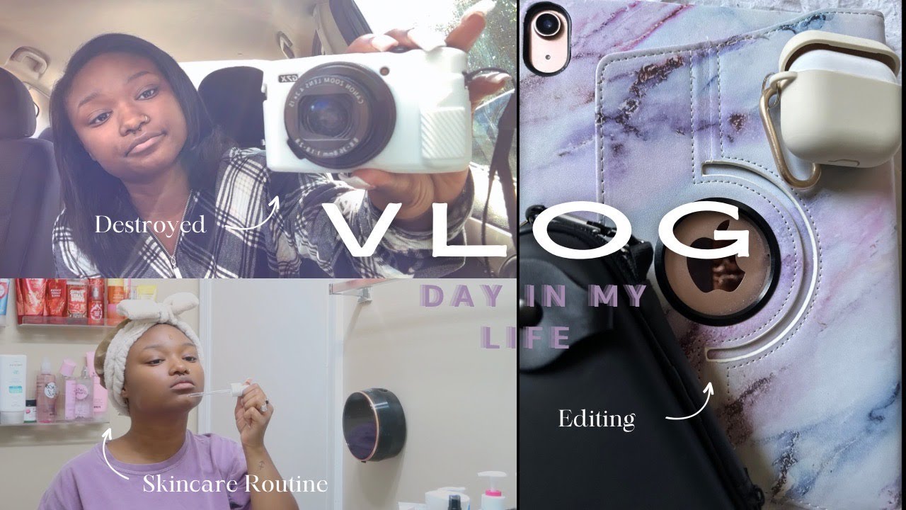 A Day In My Life but It Progressively Gets Worse| Rainy Days and Broken Cameras| JAMARI EREECE