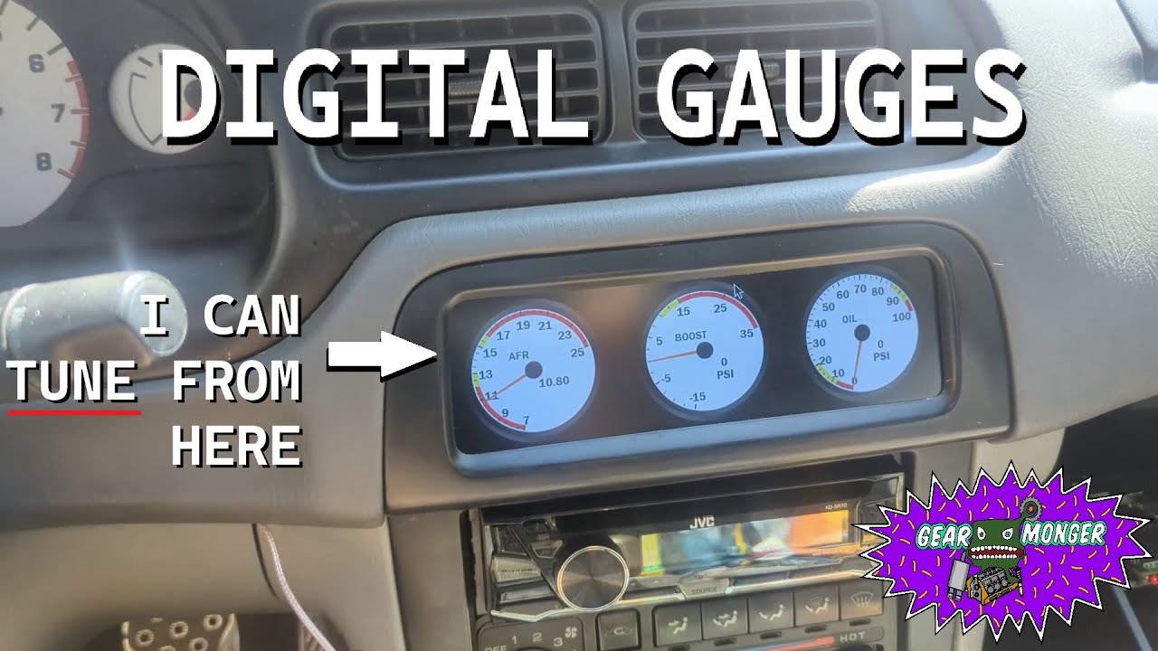 Low Cost Gauges That You Can Tune Your Engine From Using a Raspberry Pi 5