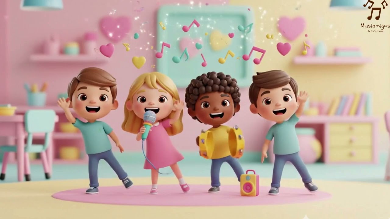💖 Amigos de Verdad | Canción Infantil para Celebrar la Amistad 🎶