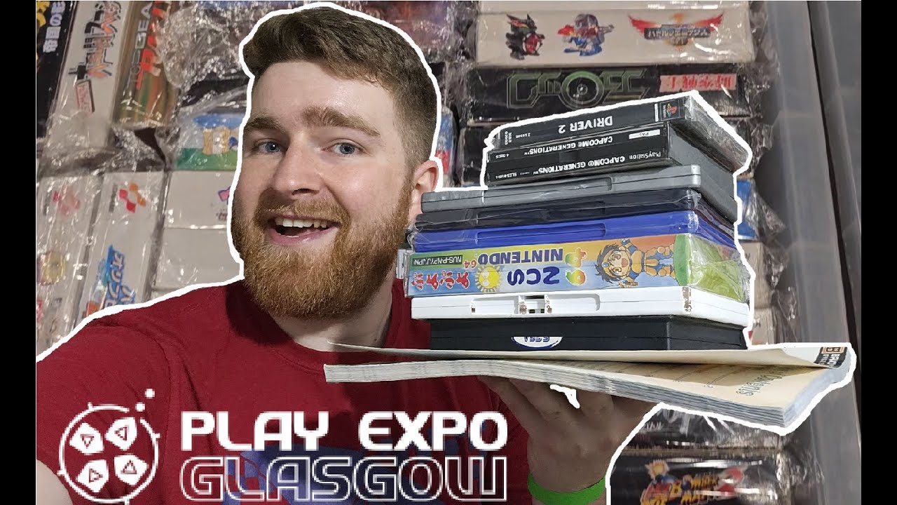 Play Expo Glasgow 2023: Game Hunt at Trader Booths & Pickups! - TechTucker ft. 