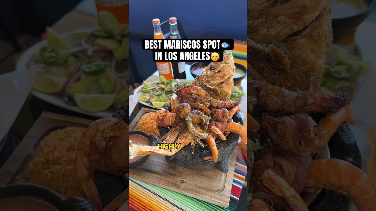 BEST MARISCOS SPOT IN LOS ANGELES! - #seafood #losangeles #mexicanfood #shorts