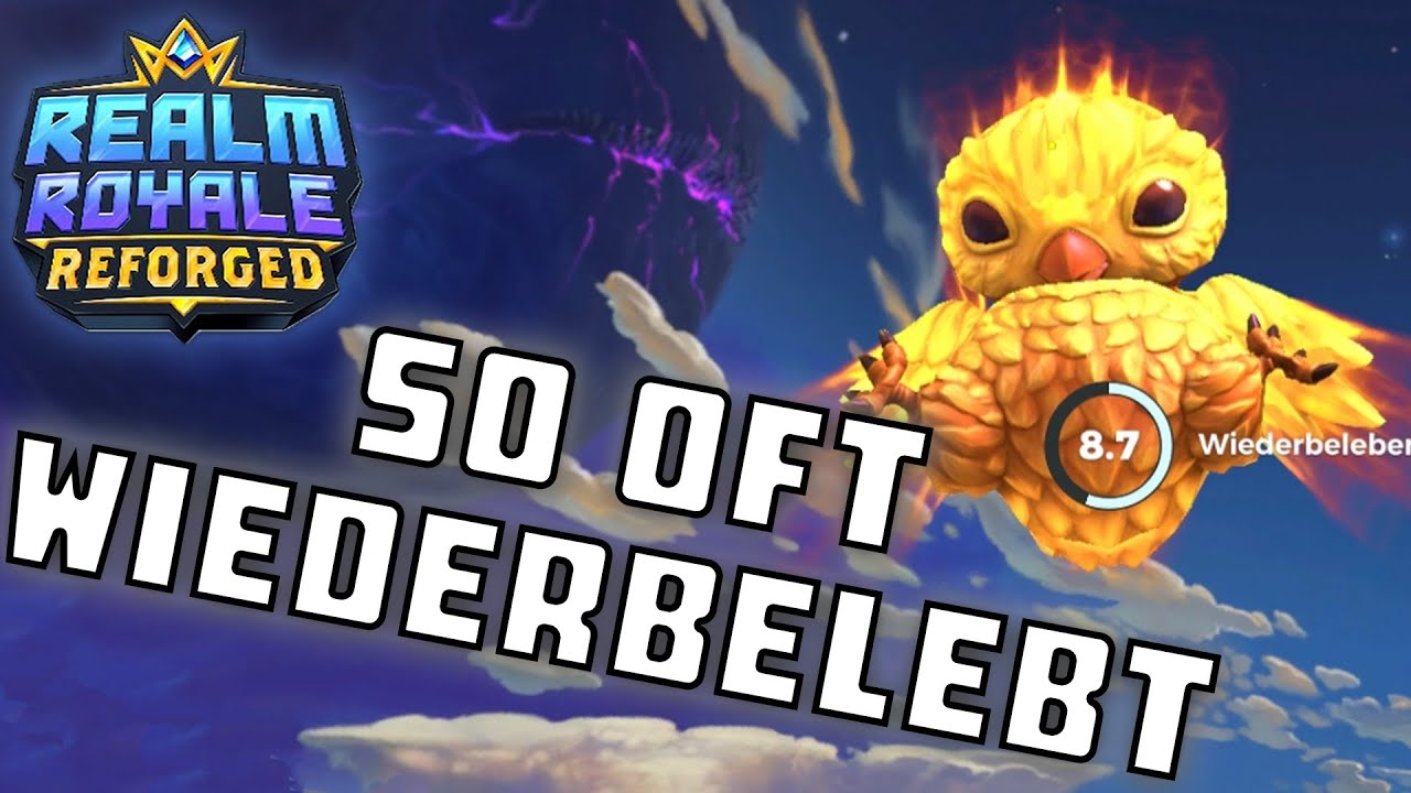 Realm Royale Reforged, So viele Wiederbelebungen!!! / German Gameplay