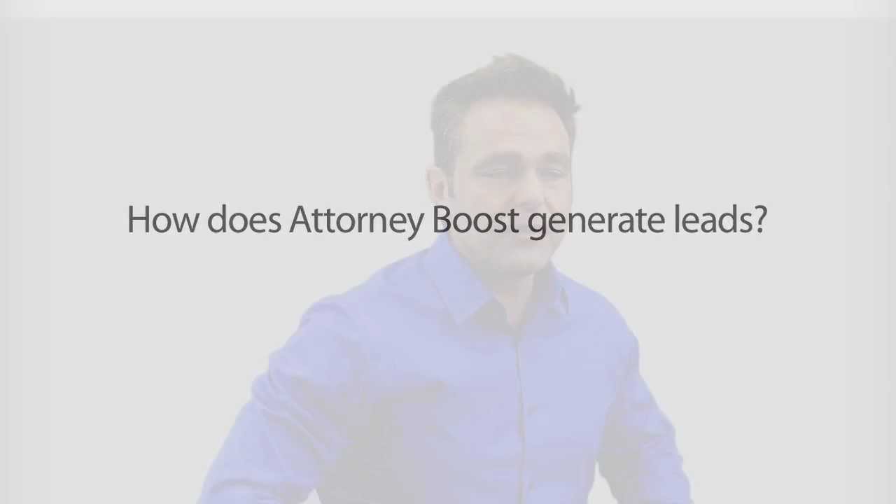 How does Attorney Boost generate leads?