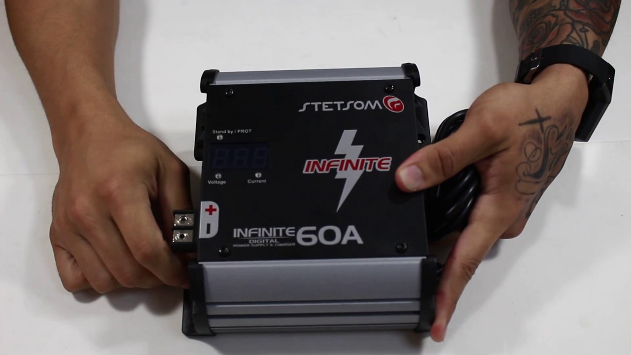 Fonte Stetsom 60-a Amperes Infinite Bivolt Digital 12v