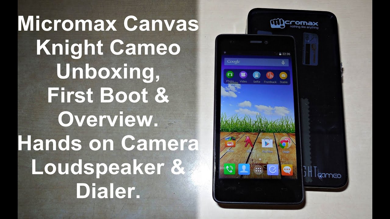 Micromax Canvas Knight Cameo A290 Unboxing & Overview | Camera Loudspeaker Dialer.