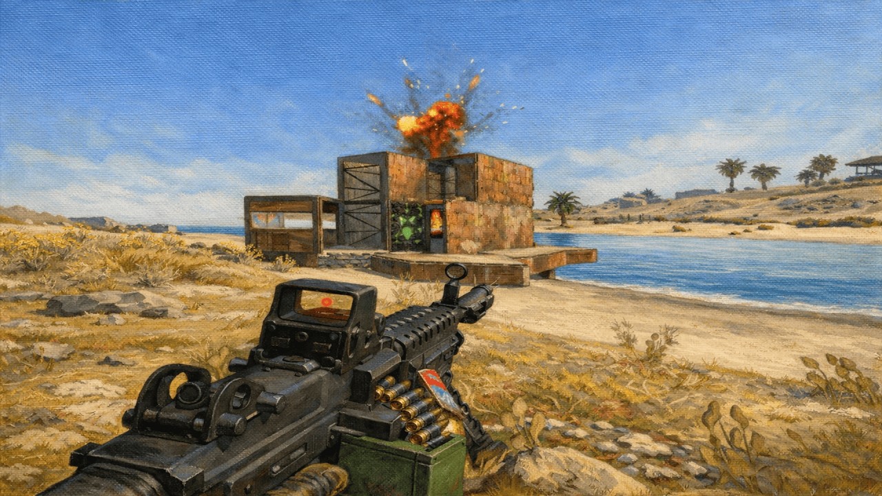 EVİNE ÖYLE BİR PATLAK SÜSÜ VERMİŞ Kİ PATLATINCA EFSANE LOOT ÇIKTI - Rust Türkçe Solo #1