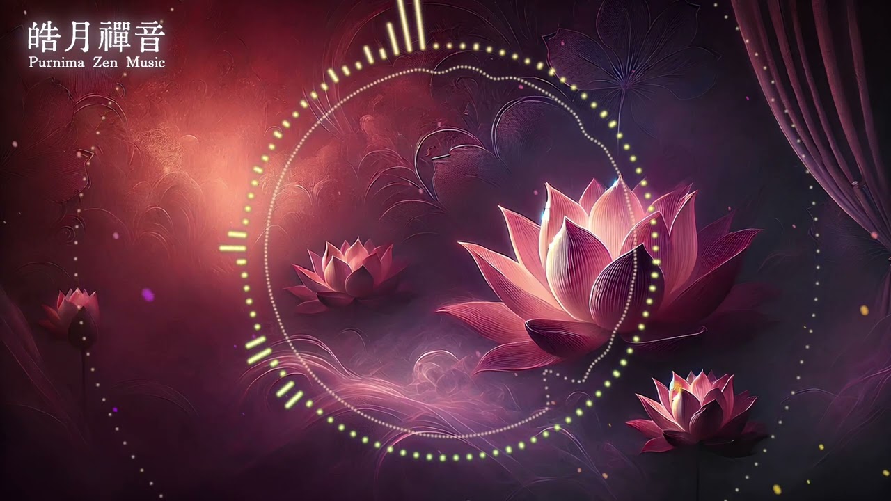 【皓月禪音1】- 解開創傷的音樂432 Hz, Harmonious tones and celestial echoes for universal connection