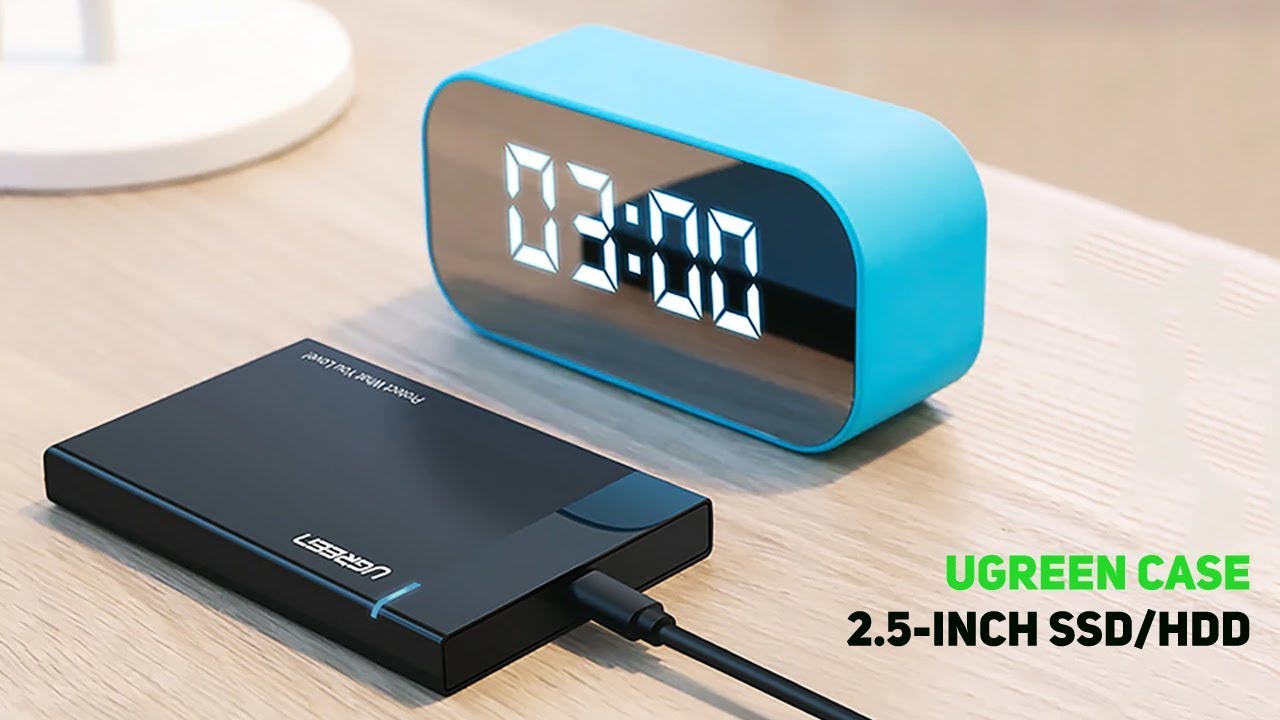 Ugreen Case 2.5-inch SSD/HDD to USB 3.0 with Type-C | Коробка для вашего винчестера | Speed Test