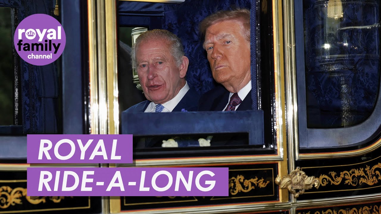 Donald Trump Gets a Royal Ride-a-Long with King Charles Through Windsor Estate