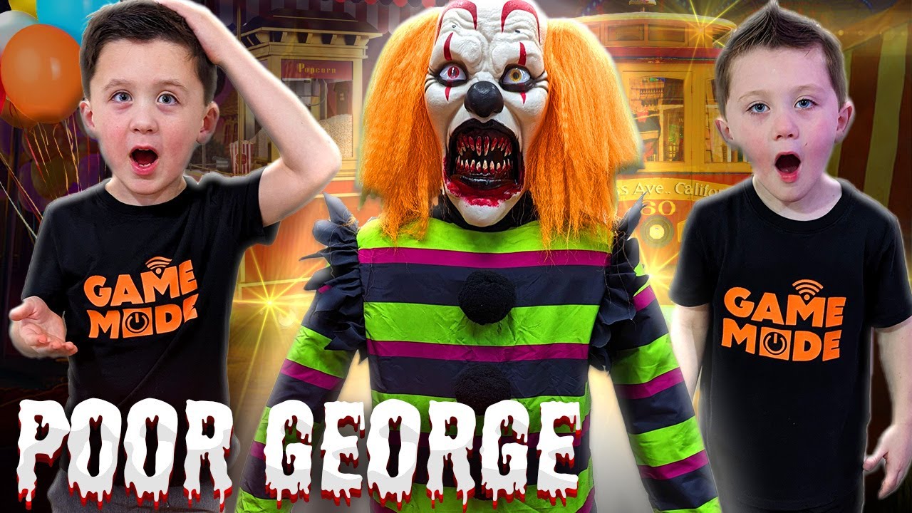 Poor George Spirit Halloween 2023 | Unbox Setup Halloween Animatronic | Creepy Animated Clown