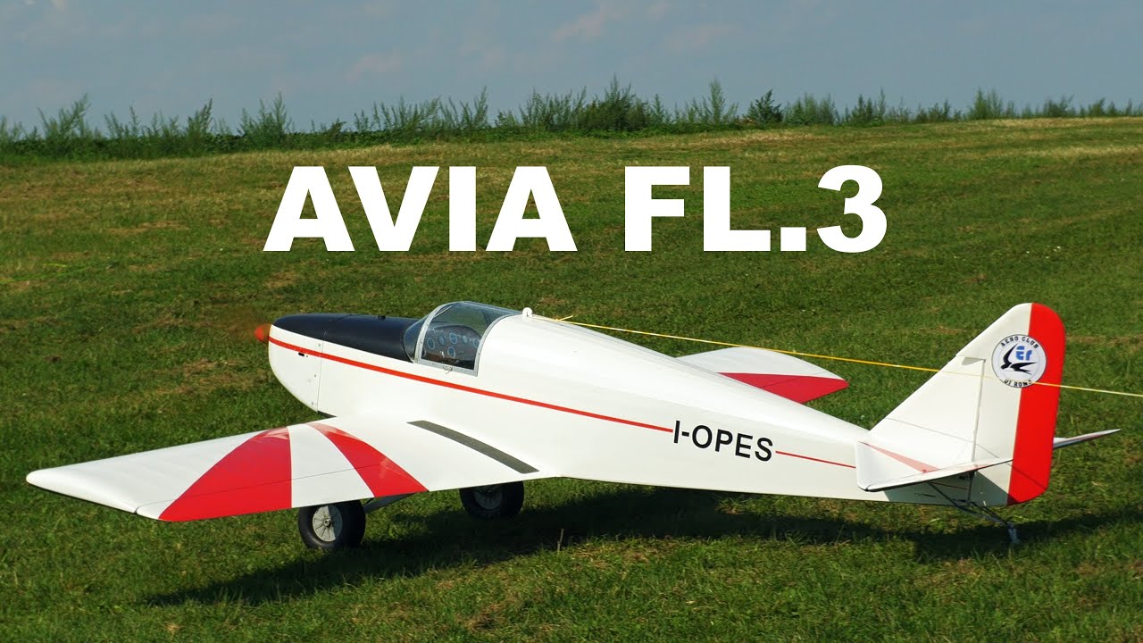 AVIA FL.3 | giant scale RC airplane | 4K | Hat 2021
