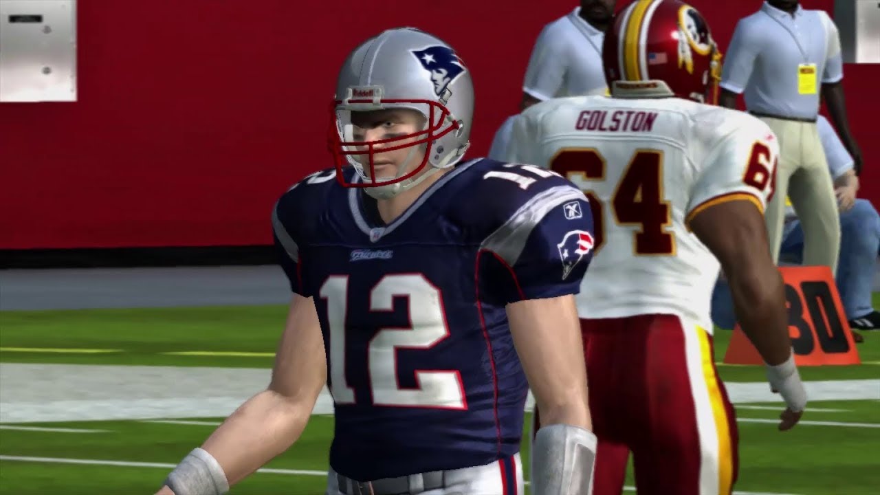 Madden 08 Xbox 360 Franchise Redskins vs UNDEFEATED Patriots