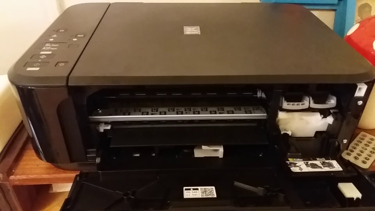Canon Pixma  MG 3650 : Changing Ink Catridges.