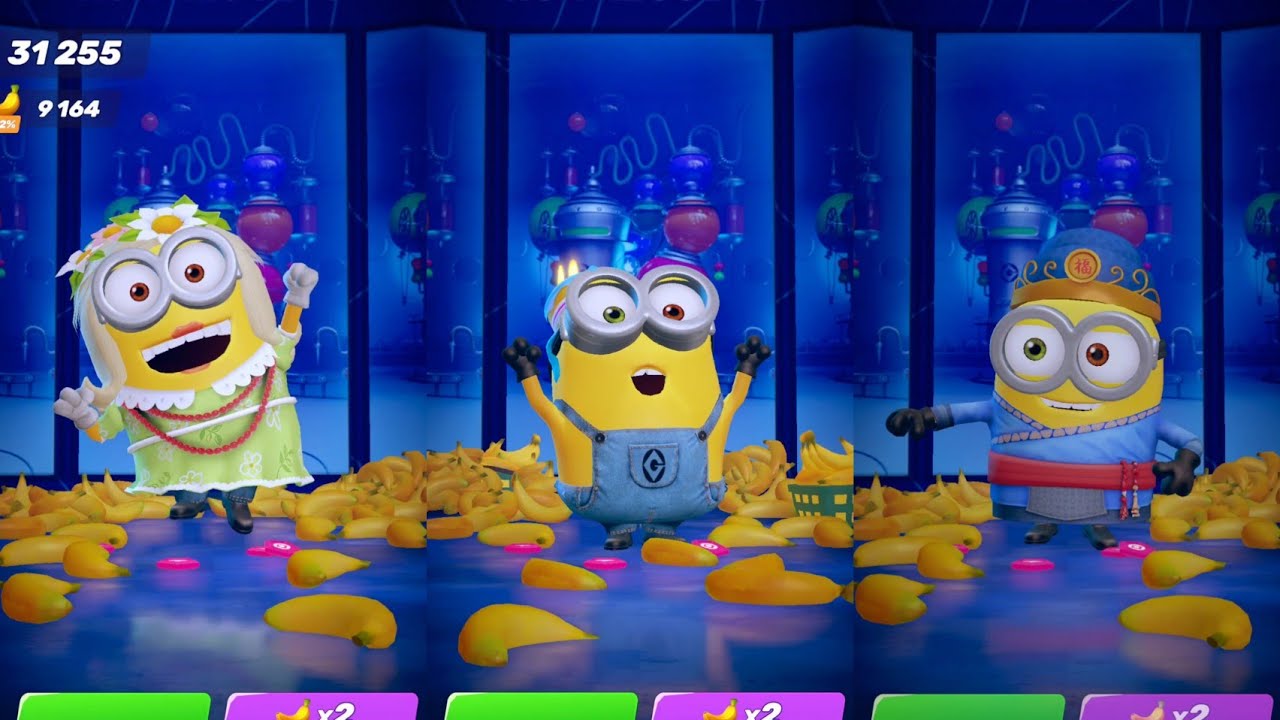 Spring vs Sweet Bob vs Zodiac Bob | New Minion rush |