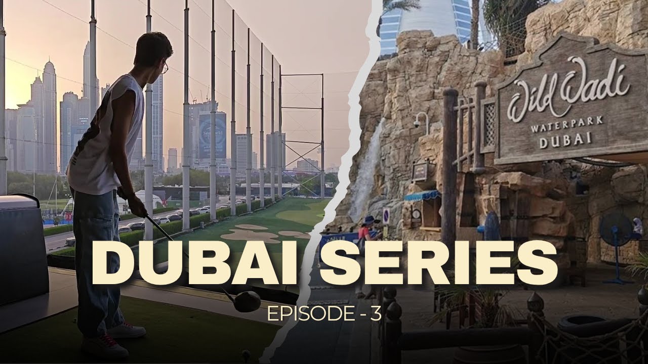 Unforgettable Dubai Experience! Golf, Water Rides & Non-Stop Fun at Topgolf & Wild Wadi