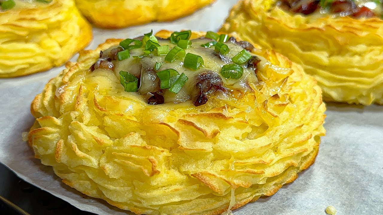 Невероятно вкусный рецепт для праздничного стола! Рецепт картофеля с овощной начинкой!