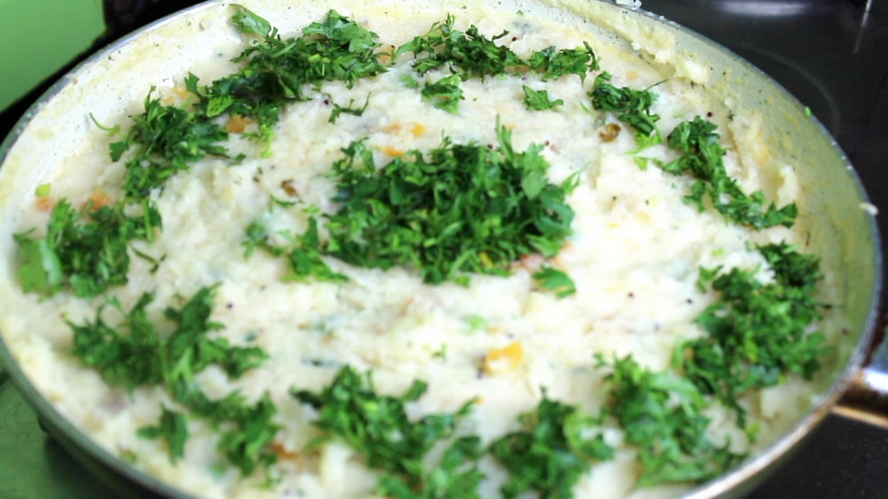 Upma - Desayuno de la India- Delicias de la India