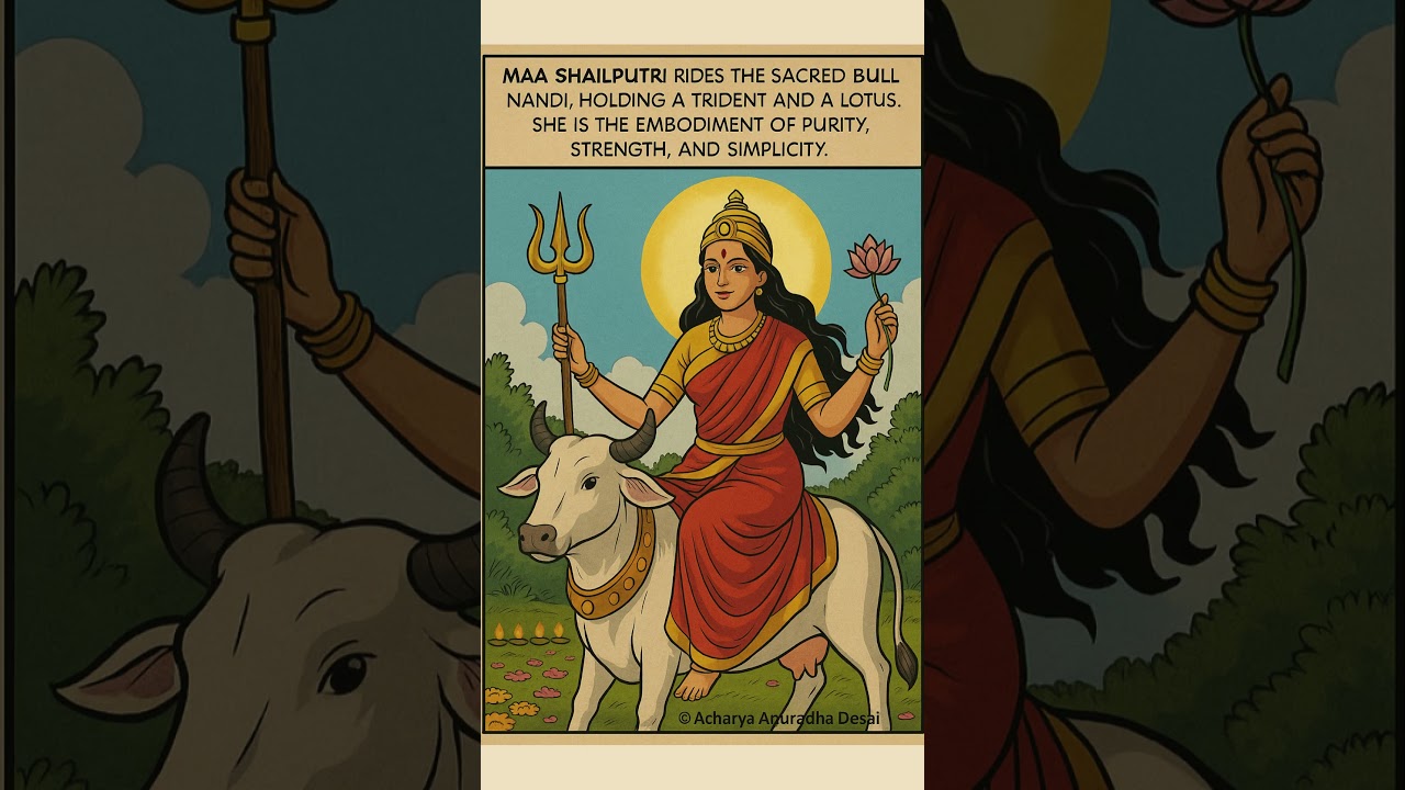 Do you know the story of Ma ShailaPutri  #astrology #hinduastrology #astrolodevotionalgy