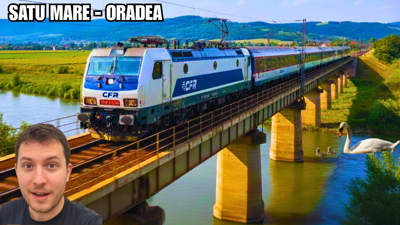 Поезд Regio R 4334: САТУ-МАРЕ - ОРАДЕЯ (полный маршрут) | Путешествие на поезде по Румынии 🚂