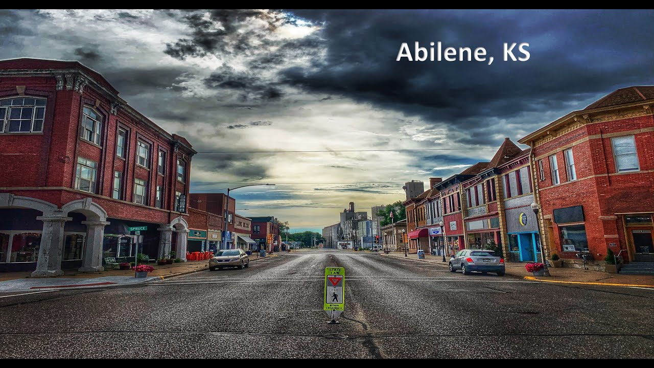 Abilene, KS: Wandering Walks of Wonder Slow TV Walking Tour 4K
