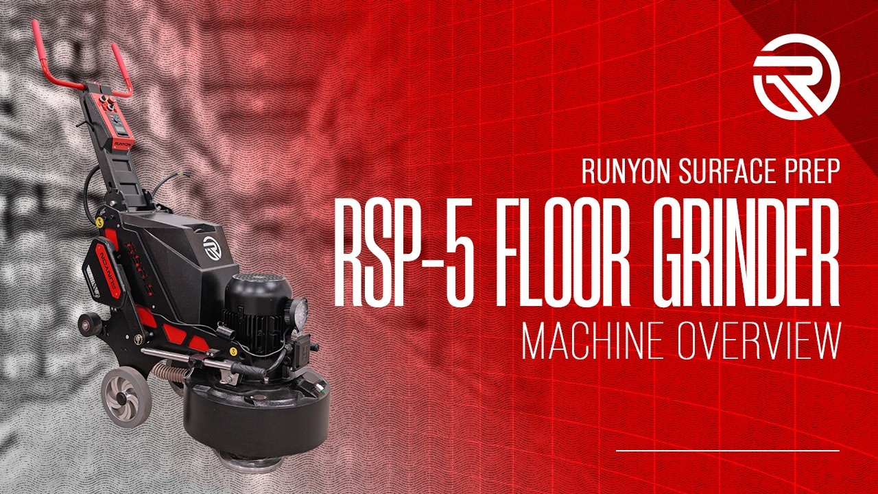 Runyon Surface Prep Rentals - RSP-5 Grinder