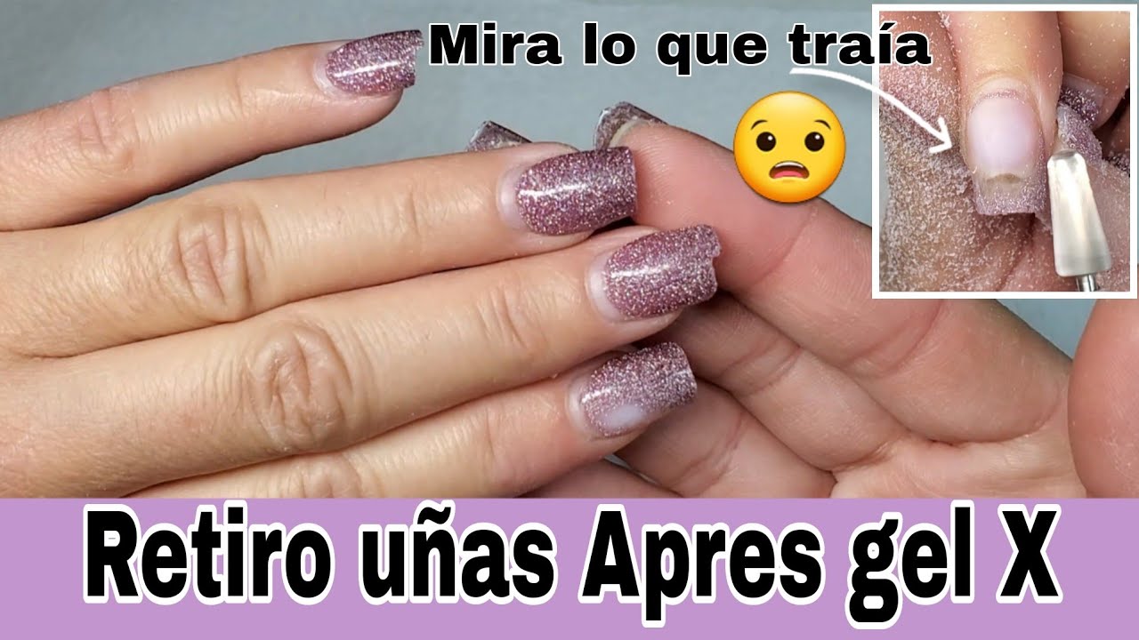 Retiro de Uñas Apres gel X , les cuento mi experiencia 😊