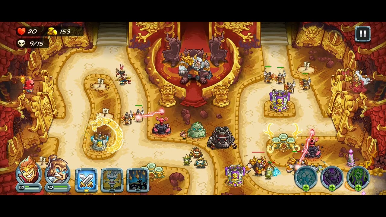 Kingdom Rush Alliance - The Demon King Stronghold